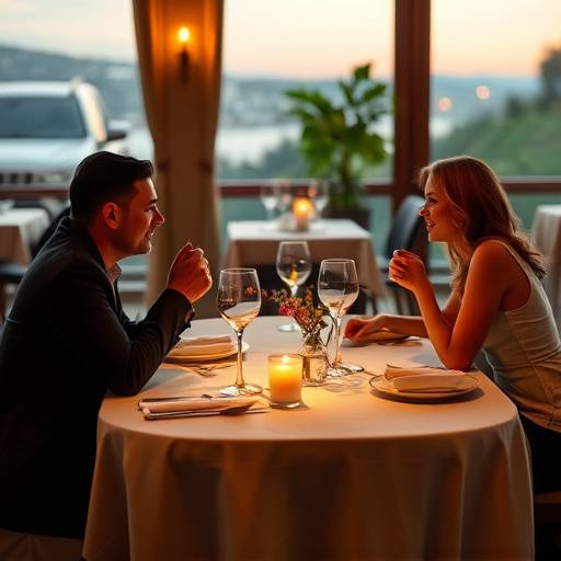 Una mesa bellamente puesta para una cena rom&aacute;ntica en El Rinc&oacute;n Ib&eacute;rico.